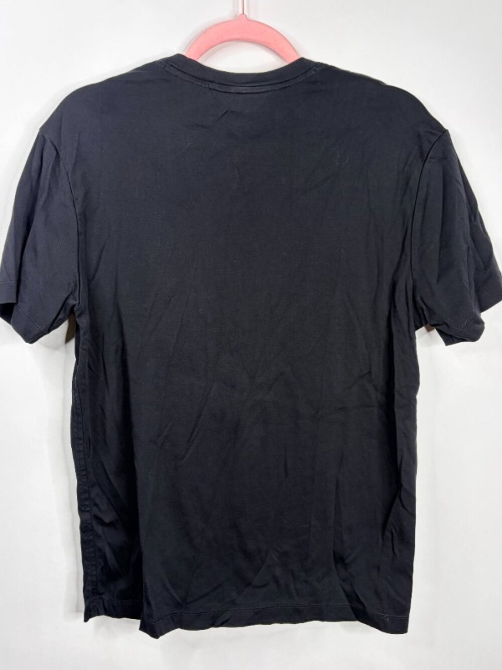 Banana Republic Luxe Touch Performance Cotton Short Sleeve Tee Black #A2430 - Picture 7 of 9